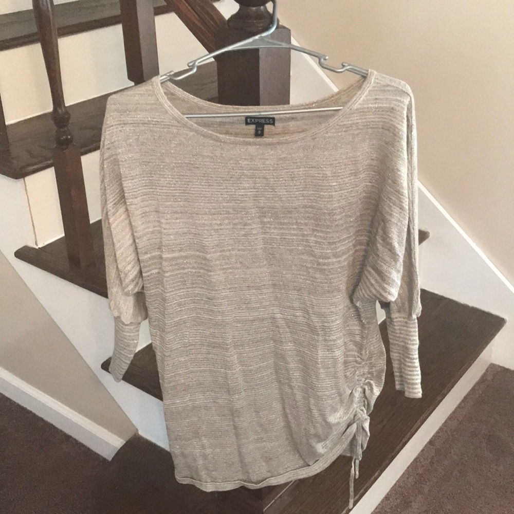 Express shimmer tunic
